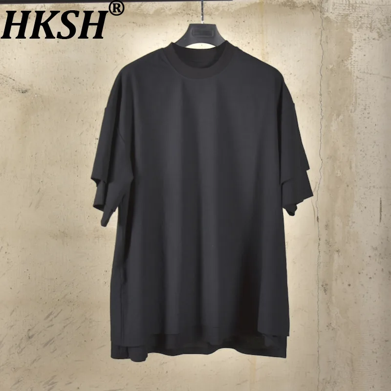 HKSH Niche Design RO Style Trendy Dark Yamamoto Fake Two-Piece Loose Oversized T-shirt Summer New Man's Punk Cotton Tees HK12122
HKSH Niche Design RO Style Trendy Dark Yamamoto Fake Two-Piece Loose Oversized T-shirt Summer New Man's Punk Cotton Tees HK12122