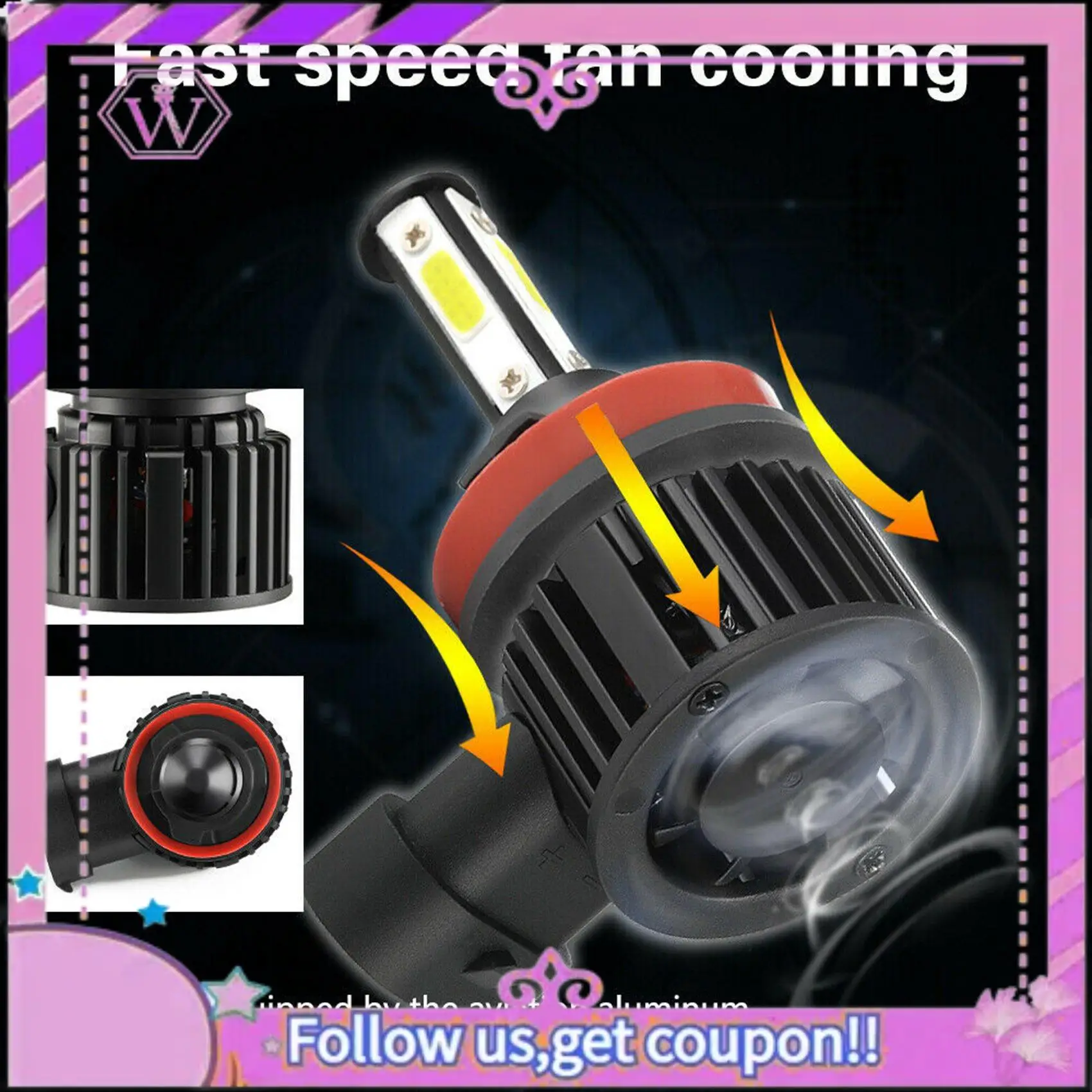 A90U-4Pcs Combo 9005+H11 672000 Комплекты 4-сторонних светодиодных фар LM Combo с высокой низкой лампочкой 6000K белого цвета
A90U-4Pcs Combo 9005+H11 672000 Комплекты 4-сторонних светодиодных фар LM Combo с высокой низкой лампочкой 6000K белого цвета