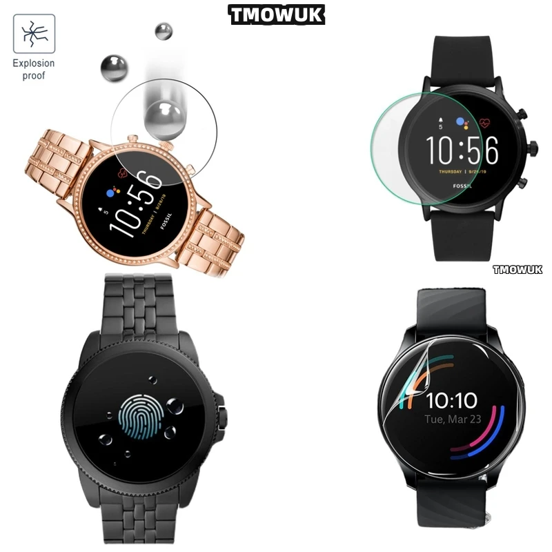For FOSSIL Gen 5 5E 6 42MM 44MM - Ultra-Thin 9H Hardness - Anti-Scratch HD Tempered Glass Screen Protector For Smartwatch
For FOSSIL Gen 5 5E 6 42MM 44MM - Ultra-Thin 9H Hardness - Anti-Scratch HD Tempered Glass Screen Protector For Smartwatch