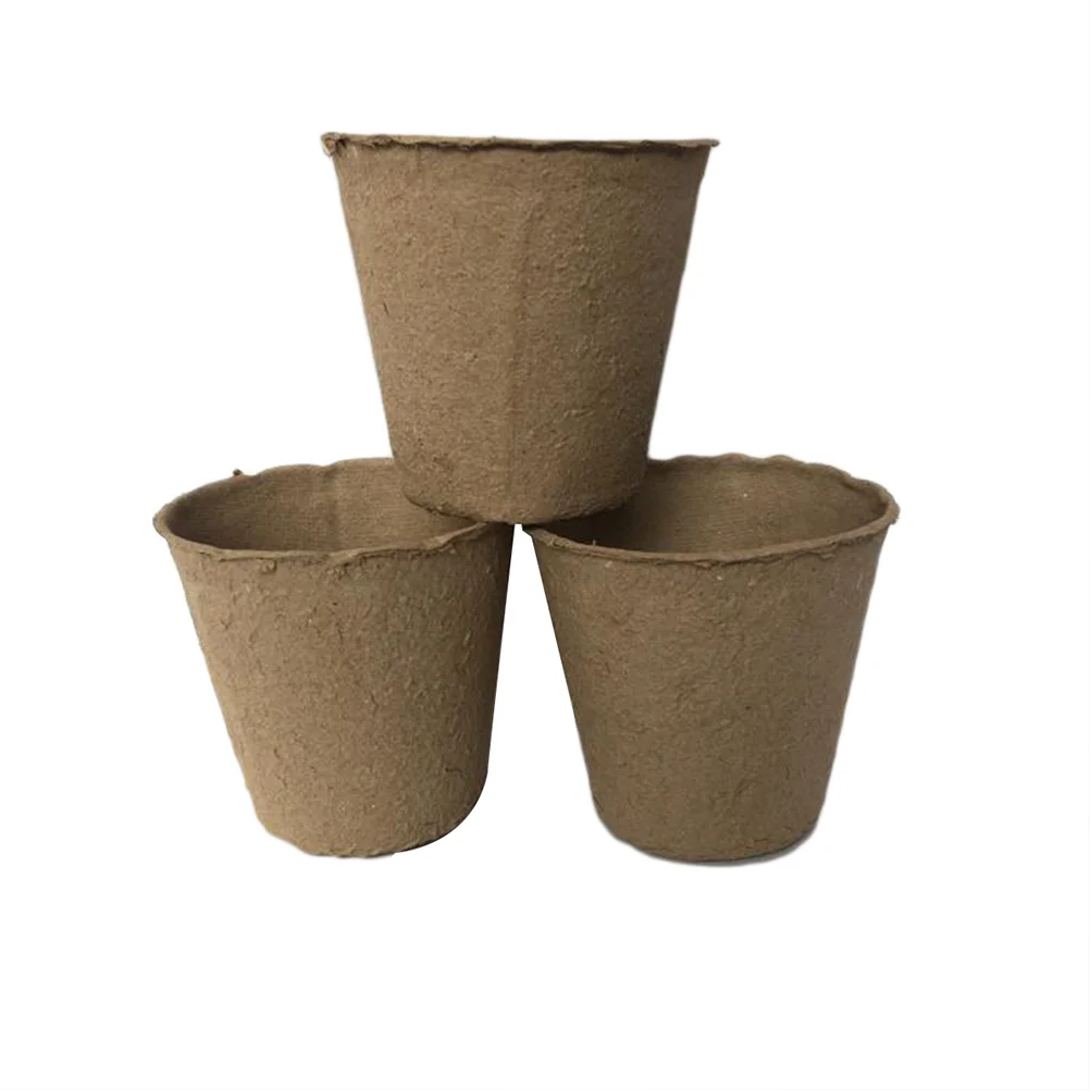 20 PC Nursery Pot Biodegradable Pots Floral Containers Indoor Plant Paper Pulp Decorate Garden Supplies
20 PC Nursery Pot Biodegradable Pots Floral Containers Indoor Plant Paper Pulp Decorate Garden Supplies