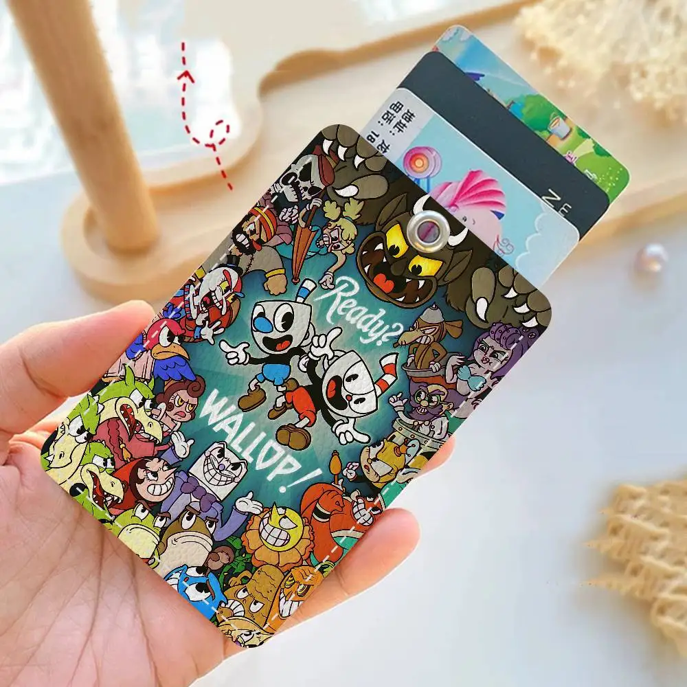 Персонализированный держатель для карт в стиле аниме Cuphead, подходит для банковских карт, проездных на метро и автобус, кошельков, бейджей, брелоков.
Персонализированный держатель для карт в стиле аниме Cuphead, подходит для банковских карт, проездных на метро и автобус, кошельков, бейджей, брелоков.
