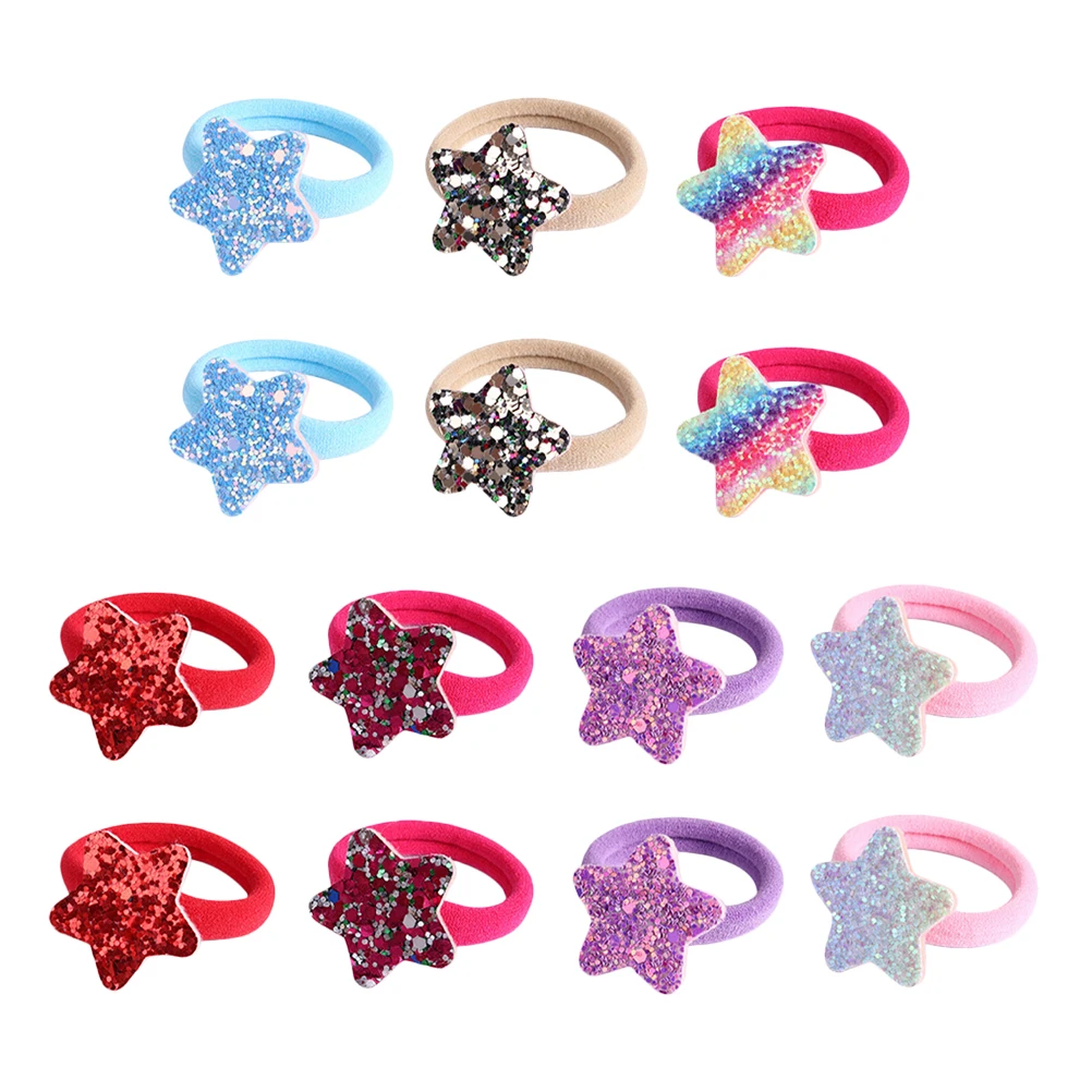 14pcs Colorful Sequins Hair Bands Nylon Stretchy Ponytail Holders No Deformation Womens Toddler Rubber Ties Wrist Decor Hair
14pcs Colorful Sequins Hair Bands Nylon Stretchy Ponytail Holders No Deformation Womens Toddler Rubber Ties Wrist Decor Hair