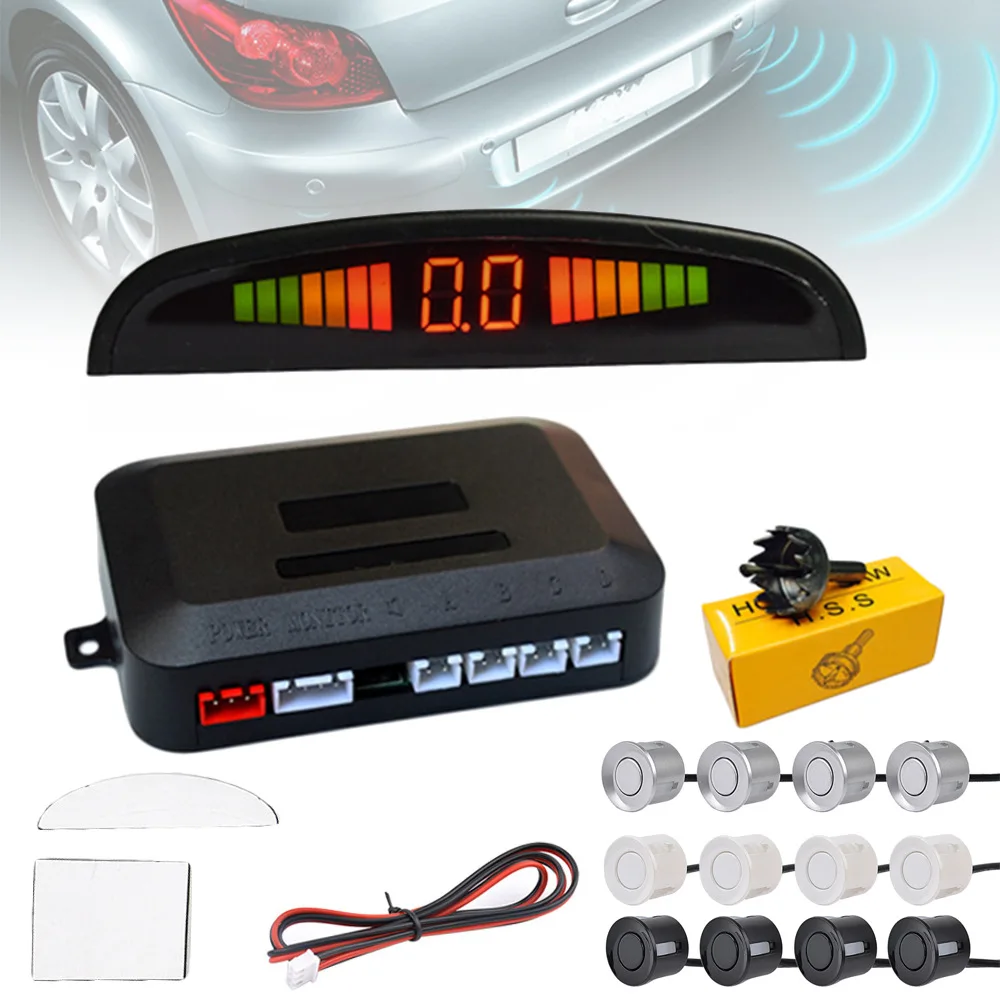 Wegonow Dual Core CPU Car Video Parking Sensor Reverse Backup Radar Assistance, Auto Parking Monitor Digital Display bibibi
Wegonow Dual Core CPU Car Video Parking Sensor Reverse Backup Radar Assistance, Auto Parking Monitor Digital Display bibibi