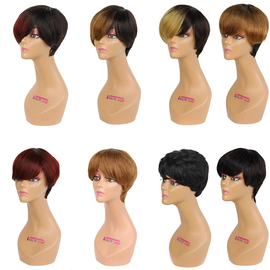 Короткий парик из человеческих волос Боб Пикси с челкой для женщин прямые бразильские волосы Реми хайлайтер цвет дешевый бесклеевой парик
Короткий парик из человеческих волос Боб Пикси с челкой для женщин прямые бразильские волосы Реми хайлайтер цвет дешевый бесклеевой парик