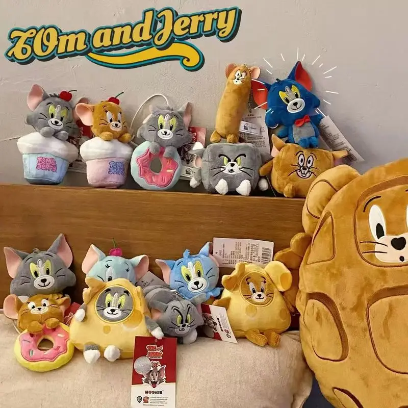 HUGKIS Tom And Jerry Plush Toy Cute Tom Cat Wholesale Funny Keychain Animal Bag Cartoon And Animation Pendant Doll Gift
HUGKIS Tom And Jerry Plush Toy Cute Tom Cat Wholesale Funny Keychain Animal Bag Cartoon And Animation Pendant Doll Gift