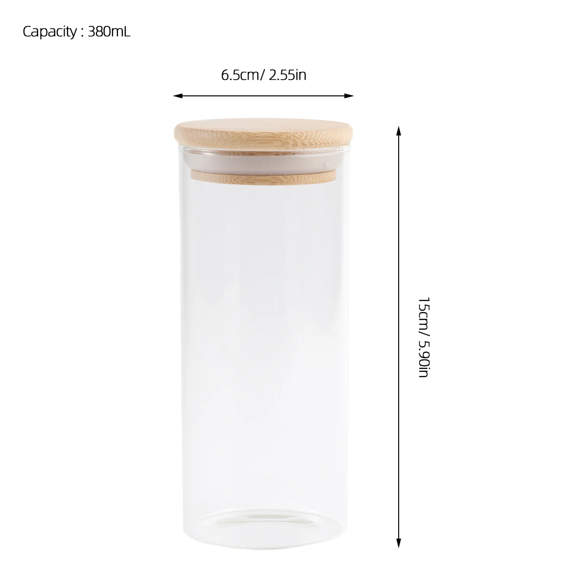 300 Tea Jar Sealed Canisters Rice Container Airtight Wood Lid Storage Jars Dry Food Containers Households
300 Tea Jar Sealed Canisters Rice Container Airtight Wood Lid Storage Jars Dry Food Containers Households