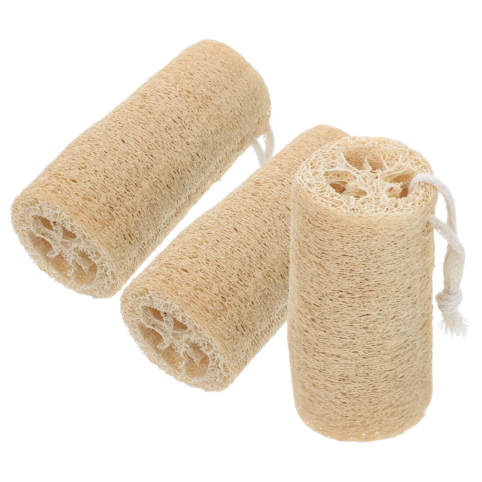 3pcs Loofah Sponge Reusable Bath Scrub Brush Shower Wash Khaki Body Cleansing Kitchen Bath Multi Functional Durability
3pcs Loofah Sponge Reusable Bath Scrub Brush Shower Wash Khaki Body Cleansing Kitchen Bath Multi Functional Durability