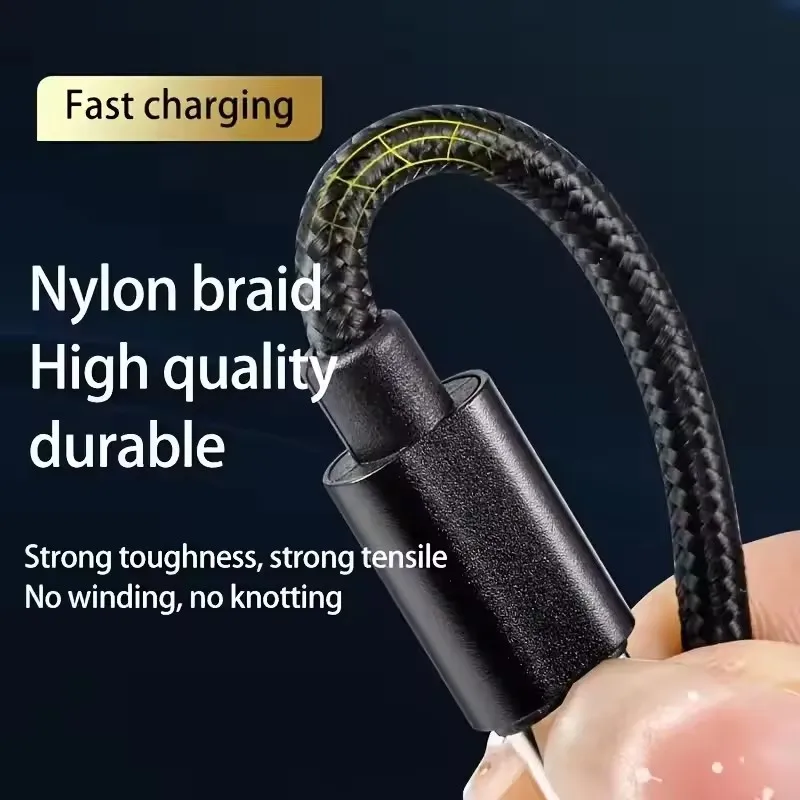 Type C USB Fast Charge Braided Cable For iPhone 15 16 Plus 17 Pro Samsung OPPO Realme Xiaomi Redmi POCO Quick Charging Data Line
Type C USB Fast Charge Braided Cable For iPhone 15 16 Plus 17 Pro Samsung OPPO Realme Xiaomi Redmi POCO Quick Charging Data Line