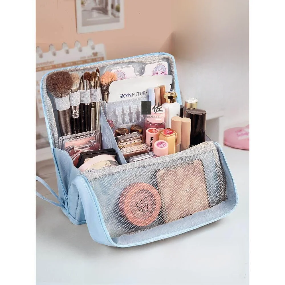 Ladies Large Capacity Portable Makeup Bag Stand up Travel Business Trip Outing Brush Storage Quick Access New 2026 Model
Ladies Large Capacity Portable Makeup Bag Stand up Travel Business Trip Outing Brush Storage Quick Access New 2026 Model