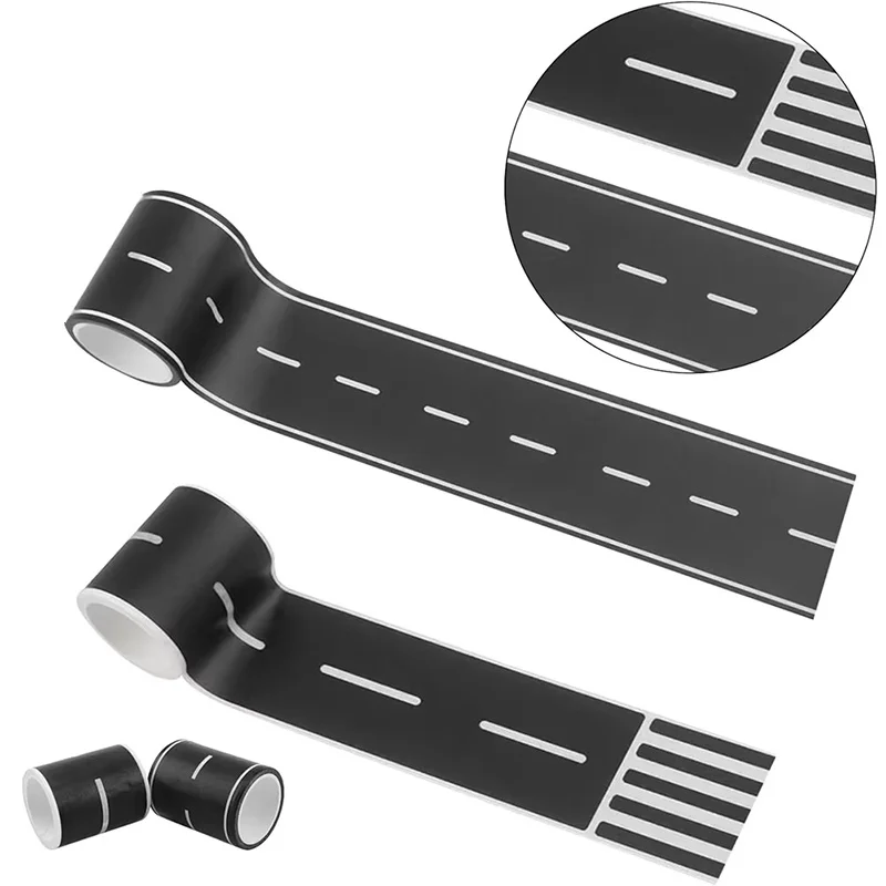 Reusable Black Car Road Sticker Road Tape Train Track Stick For Floors Walls Quick Cleanup Race Car Party Decorations Accessory
Reusable Black Car Road Sticker Road Tape Train Track Stick For Floors Walls Quick Cleanup Race Car Party Decorations Accessory