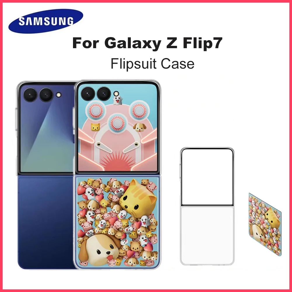 Original Samsung Flipsuit Case for Galaxy Z Flip7 Smartphone Cover Flipsuit Insert Cards Protective Case EF-ZF766
Original Samsung Flipsuit Case for Galaxy Z Flip7 Smartphone Cover Flipsuit Insert Cards Protective Case EF-ZF766