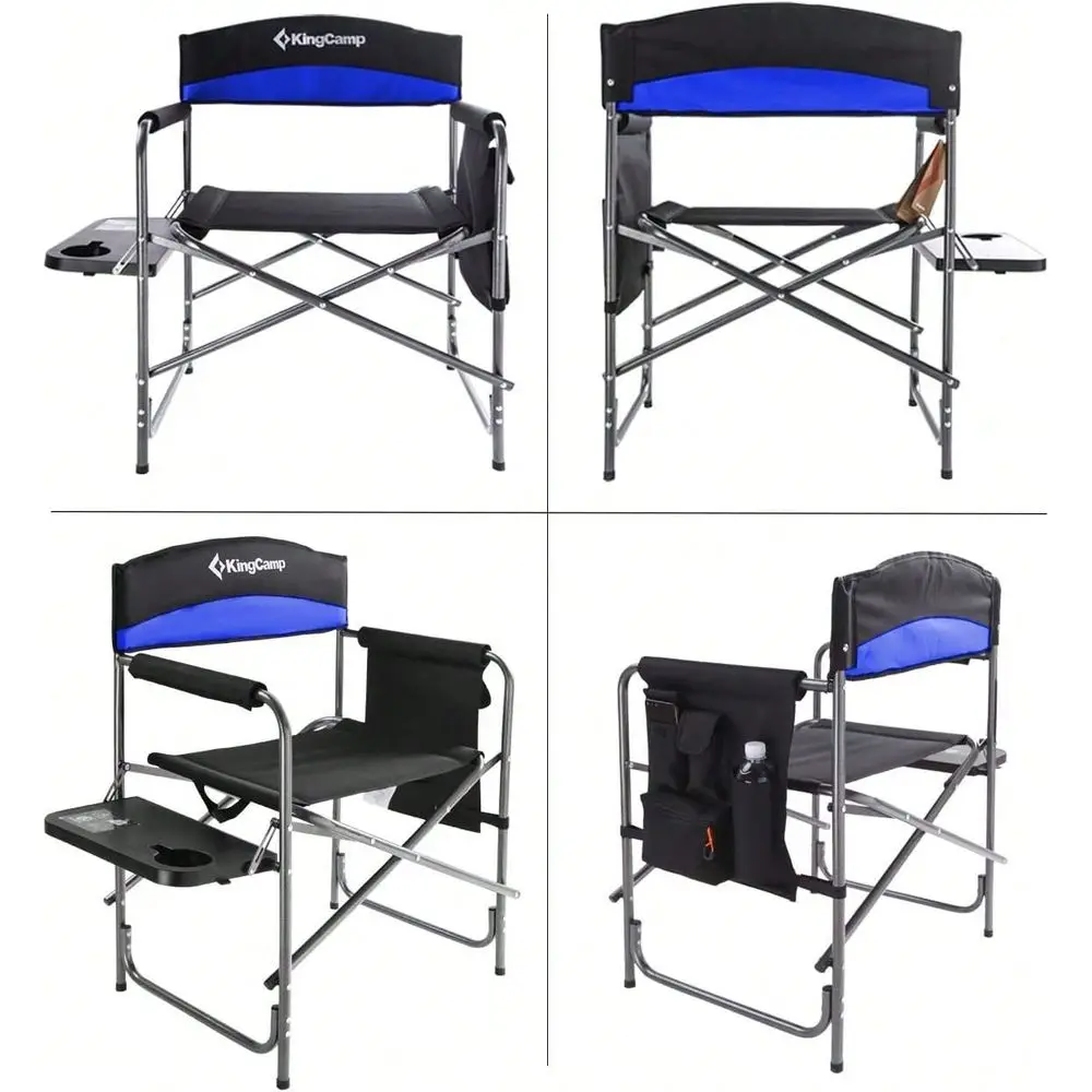 Camping Chair, Folding Directors Chair Compact Outdoor Chair With Side Table Cup Holder For Beach Trip Tailgating Lawn Sports B
Camping Chair, Folding Directors Chair Compact Outdoor Chair With Side Table Cup Holder For Beach Trip Tailgating Lawn Sports B