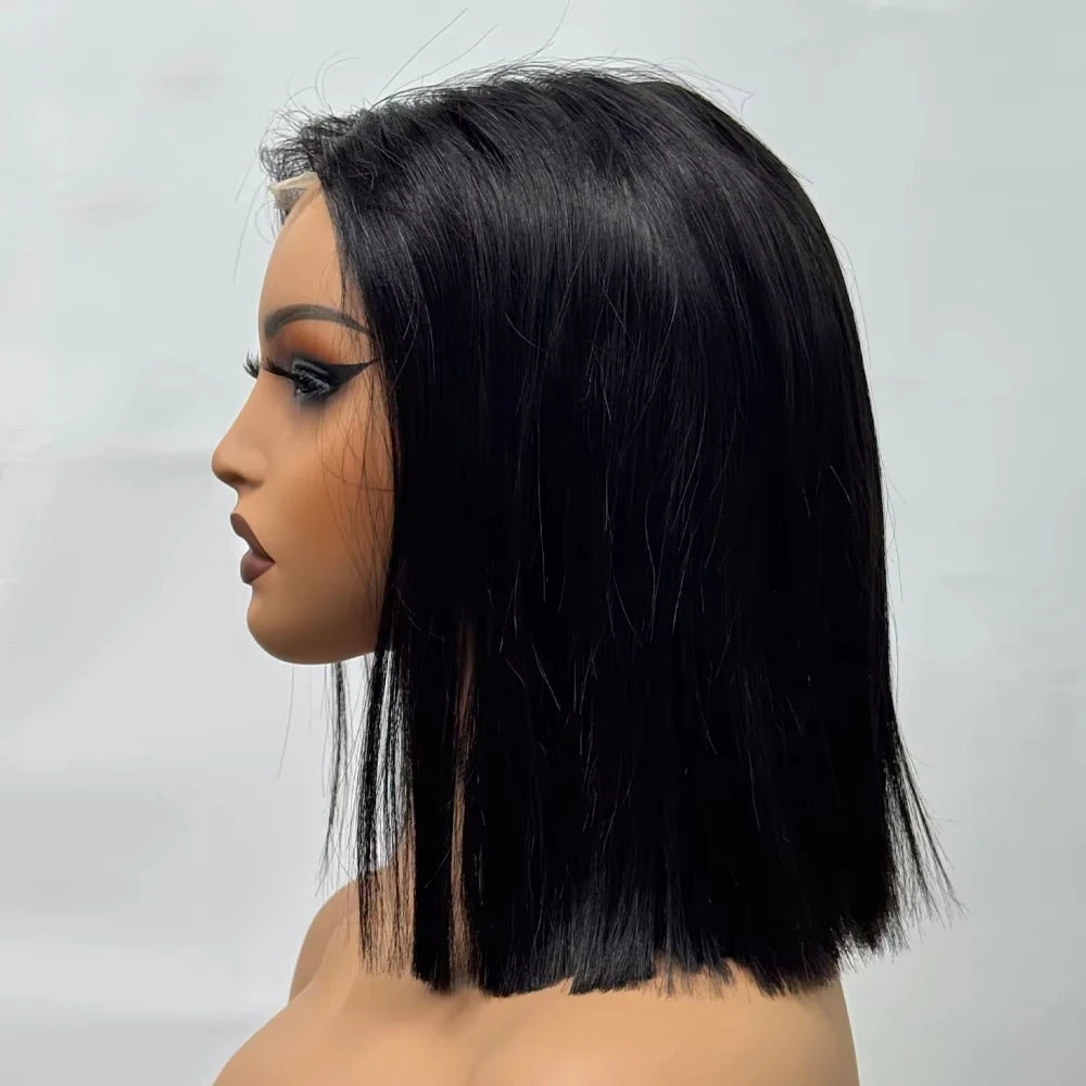 13x4 Lace Front Straight Bob Human Hair Wig Brazilian Remy Pre Plucked Bone Straight 4x4 Closure Lace Wigs For Black Women 12 14
13x4 Lace Front Straight Bob Human Hair Wig Brazilian Remy Pre Plucked Bone Straight 4x4 Closure Lace Wigs For Black Women 12 14