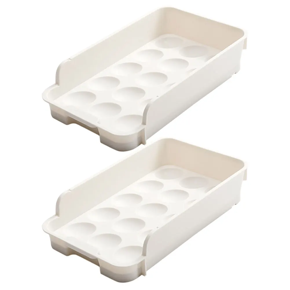 2Pcs Drawer Style Egg Storage Case Refrigerator Organizer Household Thickened Plastic Egg Tray Multi Function Reusable Holder
2Pcs Drawer Style Egg Storage Case Refrigerator Organizer Household Thickened Plastic Egg Tray Multi Function Reusable Holder