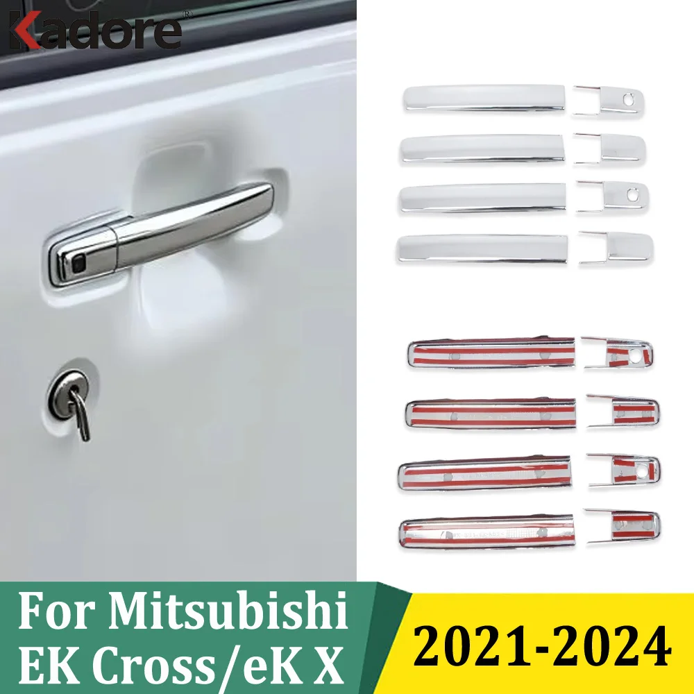 For Mitsubishi EK Cross(eK X) 2020-2024 Chrome Door Handle Catch Cover Decoration Car Exterior Handles Trim Frame Accessories
For Mitsubishi EK Cross(eK X) 2020-2024 Chrome Door Handle Catch Cover Decoration Car Exterior Handles Trim Frame Accessories