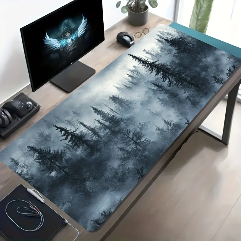 Misty Forest Desk Mat Large Extended Mouse Pad Non-Slip Rubber Base Gaming Mousepad for Office Setup
Misty Forest Desk Mat Large Extended Mouse Pad Non-Slip Rubber Base Gaming Mousepad for Office Setup