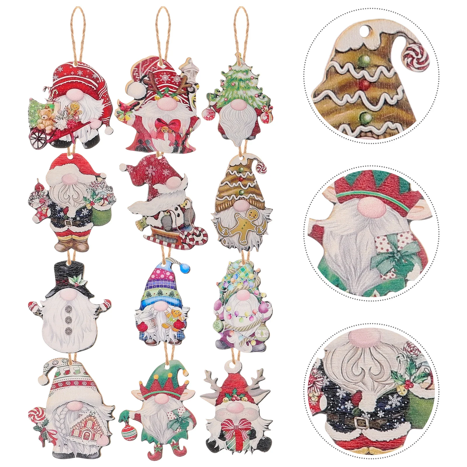 24 Pcs Car Pendant Decoration Christmas Gnome Cutouts Gnomes Decorations Indoor for Tree Wooden Classroom
24 Pcs Car Pendant Decoration Christmas Gnome Cutouts Gnomes Decorations Indoor for Tree Wooden Classroom
