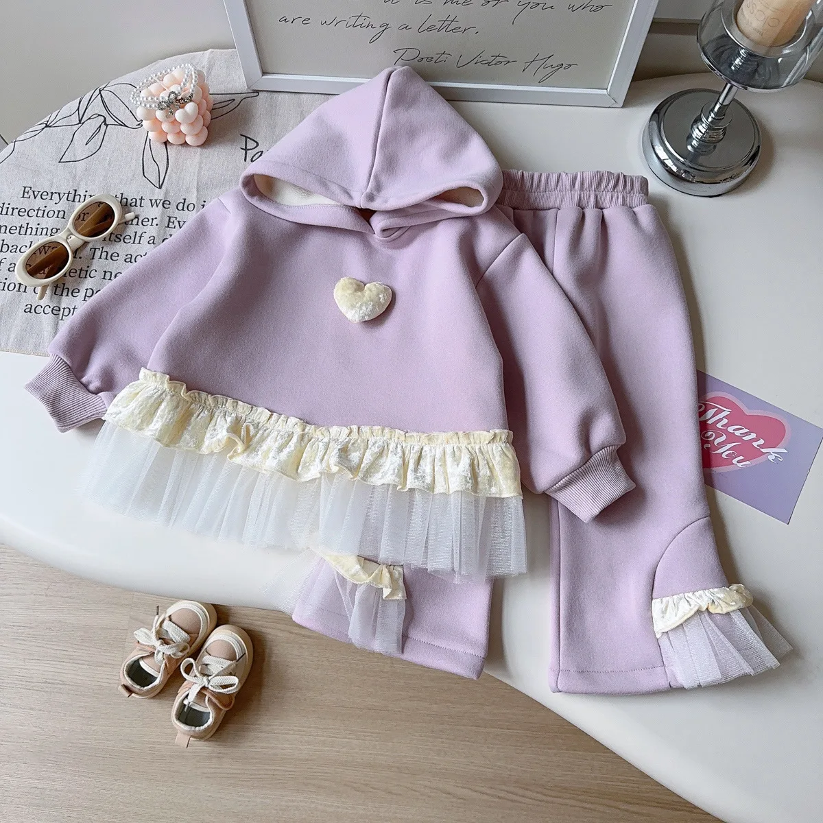 Girls Clothes Sets Spring Autumn 2025 Children Cotton Cute Hoodies Pants 2pcs Princess Suit For Baby Sweatshirts Outfits Kids 6Y
Girls Clothes Sets Spring Autumn 2025 Children Cotton Cute Hoodies Pants 2pcs Princess Suit For Baby Sweatshirts Outfits Kids 6Y
