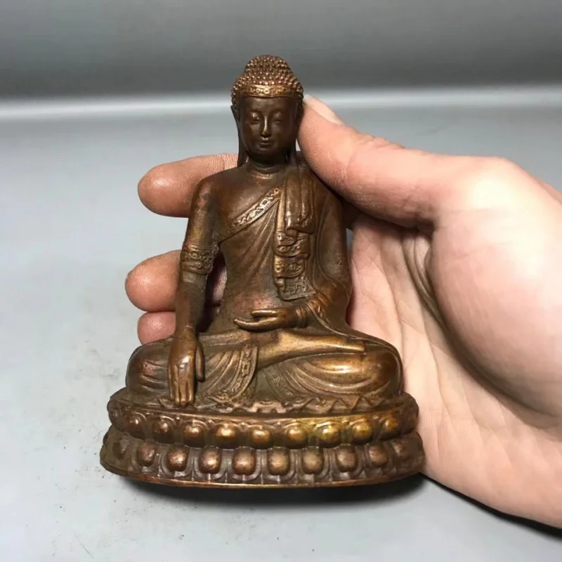 Sakyamani Decoration Buddha Statue Sitting Buddha Home Decorative Crafts Decoration Copper Buddha Statue
Sakyamani Decoration Buddha Statue Sitting Buddha Home Decorative Crafts Decoration Copper Buddha Statue