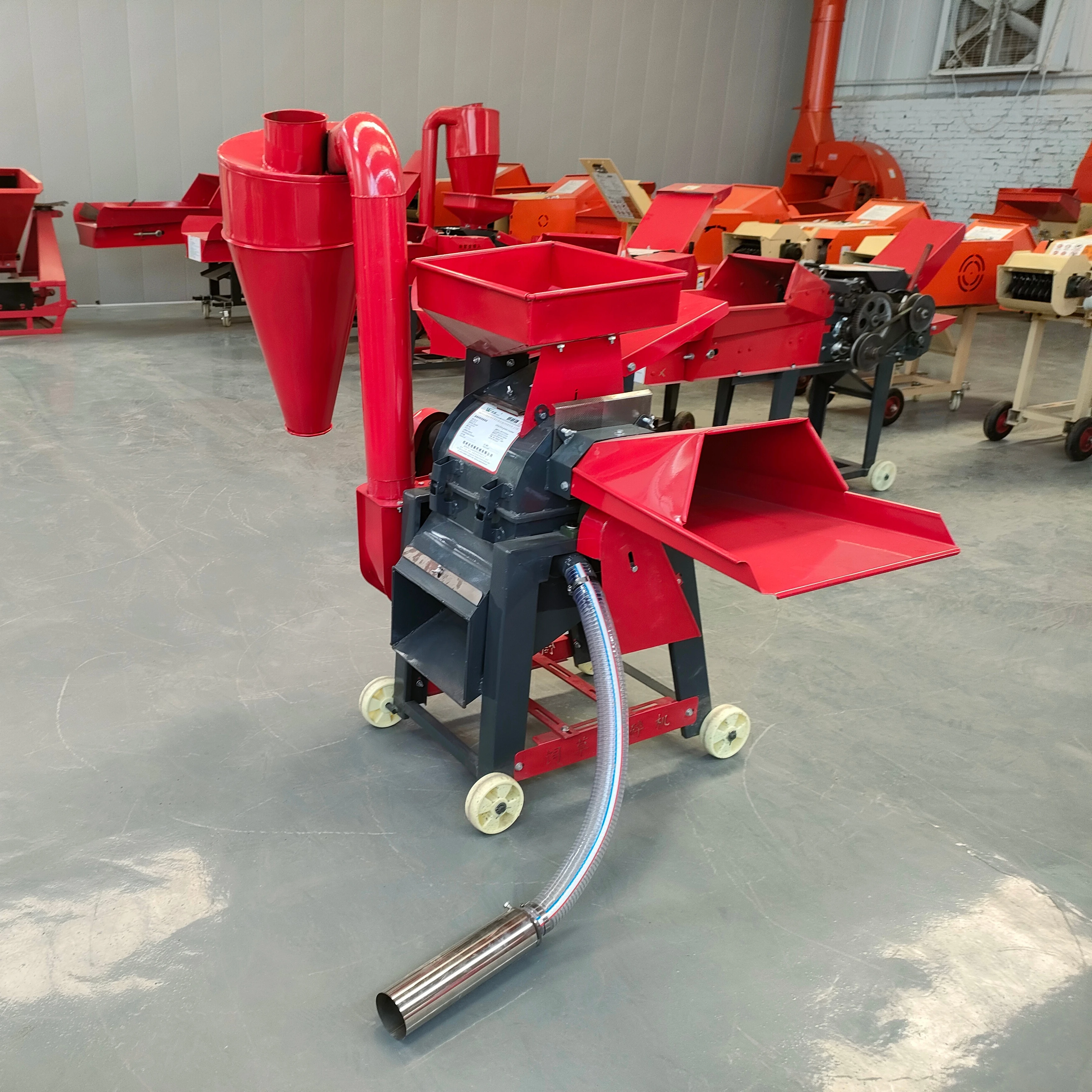 Weiwei Superfine Crushing Grass Crush and Grain Mill Processes Animal Feed Processing All Kinds of Grass and Crop Straw
Weiwei Superfine Crushing Grass Crush and Grain Mill Processes Animal Feed Processing All Kinds of Grass and Crop Straw