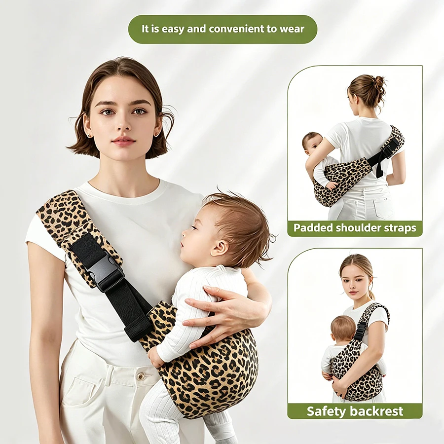 1Pc Baby Carrier, Crossbody Style, Multi-Functional Child Carrier, Machine Washable, Adjustable Size, Easy for Baby to Wear When Going Out, Newborn Baby Carrier.
1Pc Baby Carrier, Crossbody Style, Multi-Functional Child Carrier, Machine Washable, Adjustable Size, Easy for Baby to Wear When Going Out, Newborn Baby Carrier.