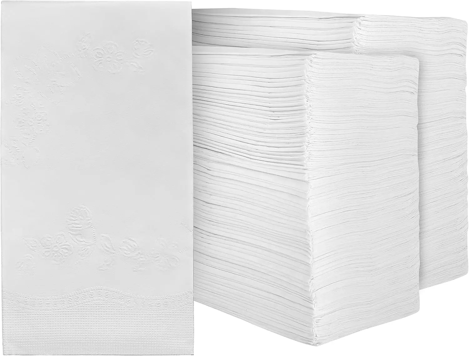 White Dinner Napkins 16.5x15 Inches 200 Pack 2-Ply for Parties and Events
White Dinner Napkins 16.5x15 Inches 200 Pack 2-Ply for Parties and Events