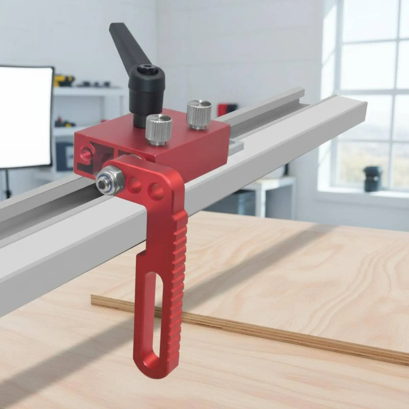 Adjustable Fence Stop Accurate Positioning Woodworking Stop Block Table Saw Fence Limiter Precise Measurement for Woodworkers
Adjustable Fence Stop Accurate Positioning Woodworking Stop Block Table Saw Fence Limiter Precise Measurement for Woodworkers