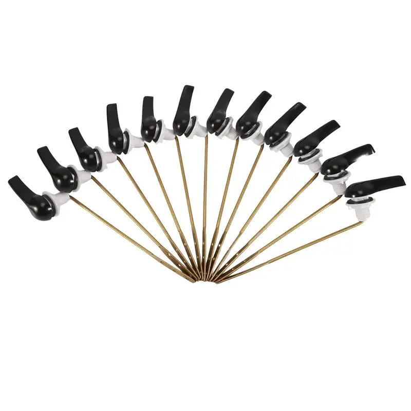 AB13-Brass Universal Flush Lever Finish Kit(12 Pieces), Replacement Toilet Handle Levers For Most Toilets
AB13-Brass Universal Flush Lever Finish Kit(12 Pieces), Replacement Toilet Handle Levers For Most Toilets
