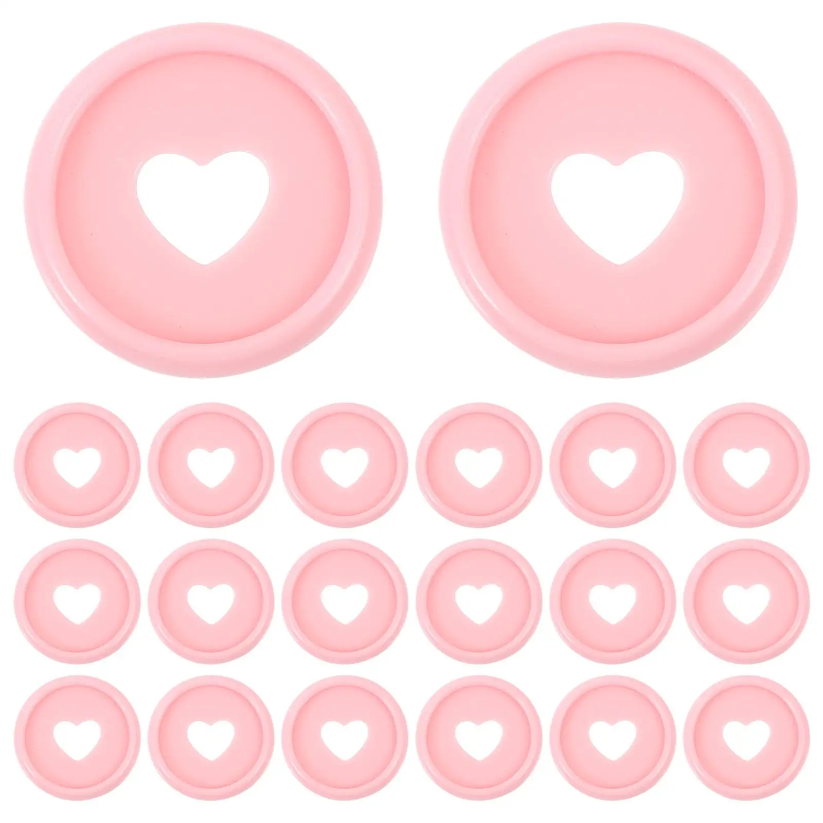 50pcs 24mm Heart Mushroom Hole Binding Buckles Notebooks Planners Loose Leaf Discs Office Supplies School Home Use
50pcs 24mm Heart Mushroom Hole Binding Buckles Notebooks Planners Loose Leaf Discs Office Supplies School Home Use