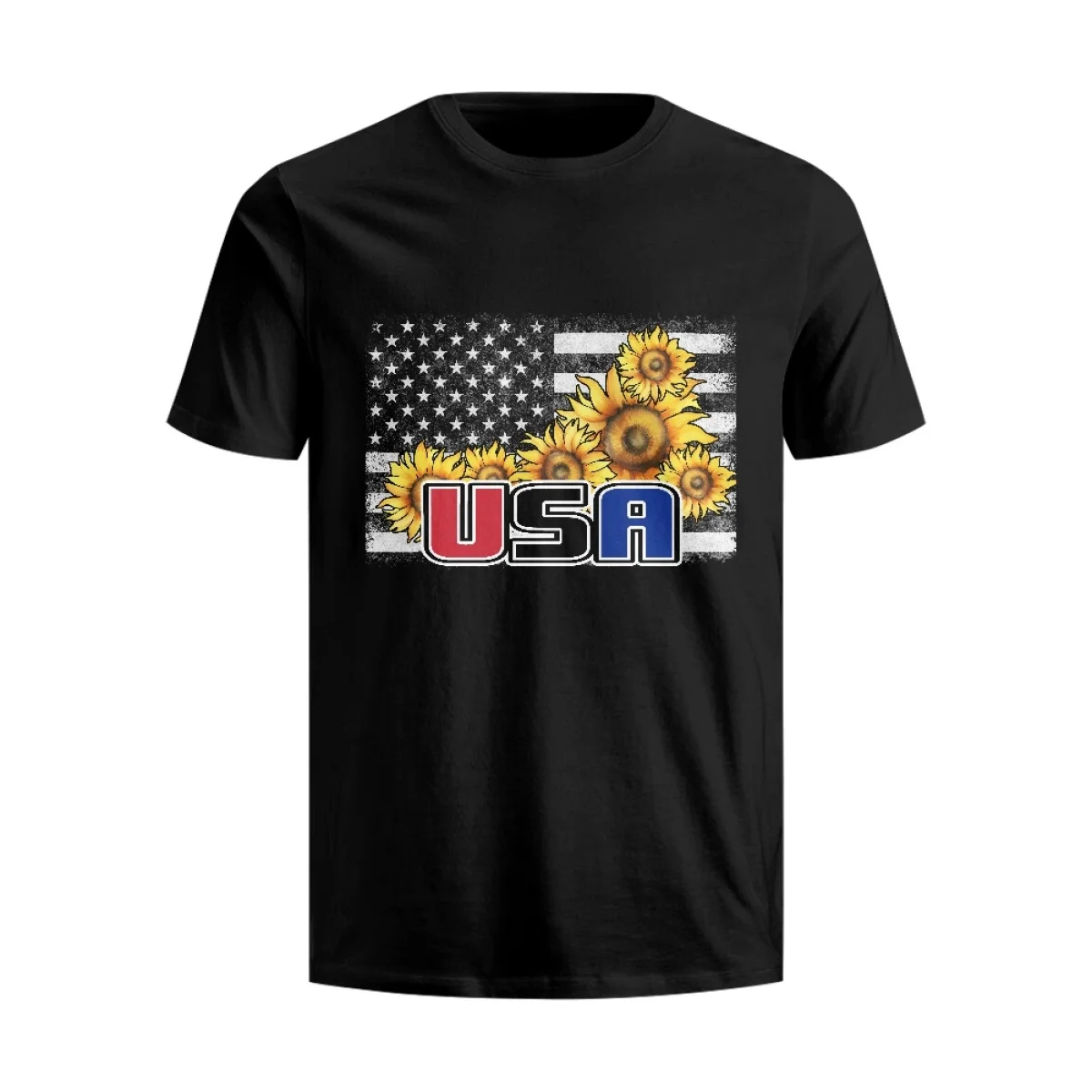 Hycool Sunflower USA Flag Shirt Classic Round Neck Short Sleeve Cotton T-shirts for Men Tee Top Fresh Classic Basic Tshirt
Hycool Sunflower USA Flag Shirt Classic Round Neck Short Sleeve Cotton T-shirts for Men Tee Top Fresh Classic Basic Tshirt