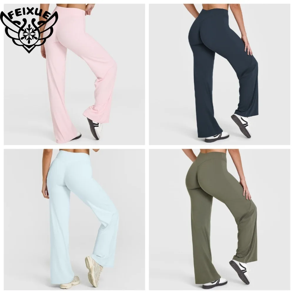 Sports Straight-leg Pants for Women Without Embarrassment Wide-leg Pants Yoga Breathable Fitness Clothing Versatile Casual Pants
Sports Straight-leg Pants for Women Without Embarrassment Wide-leg Pants Yoga Breathable Fitness Clothing Versatile Casual Pants