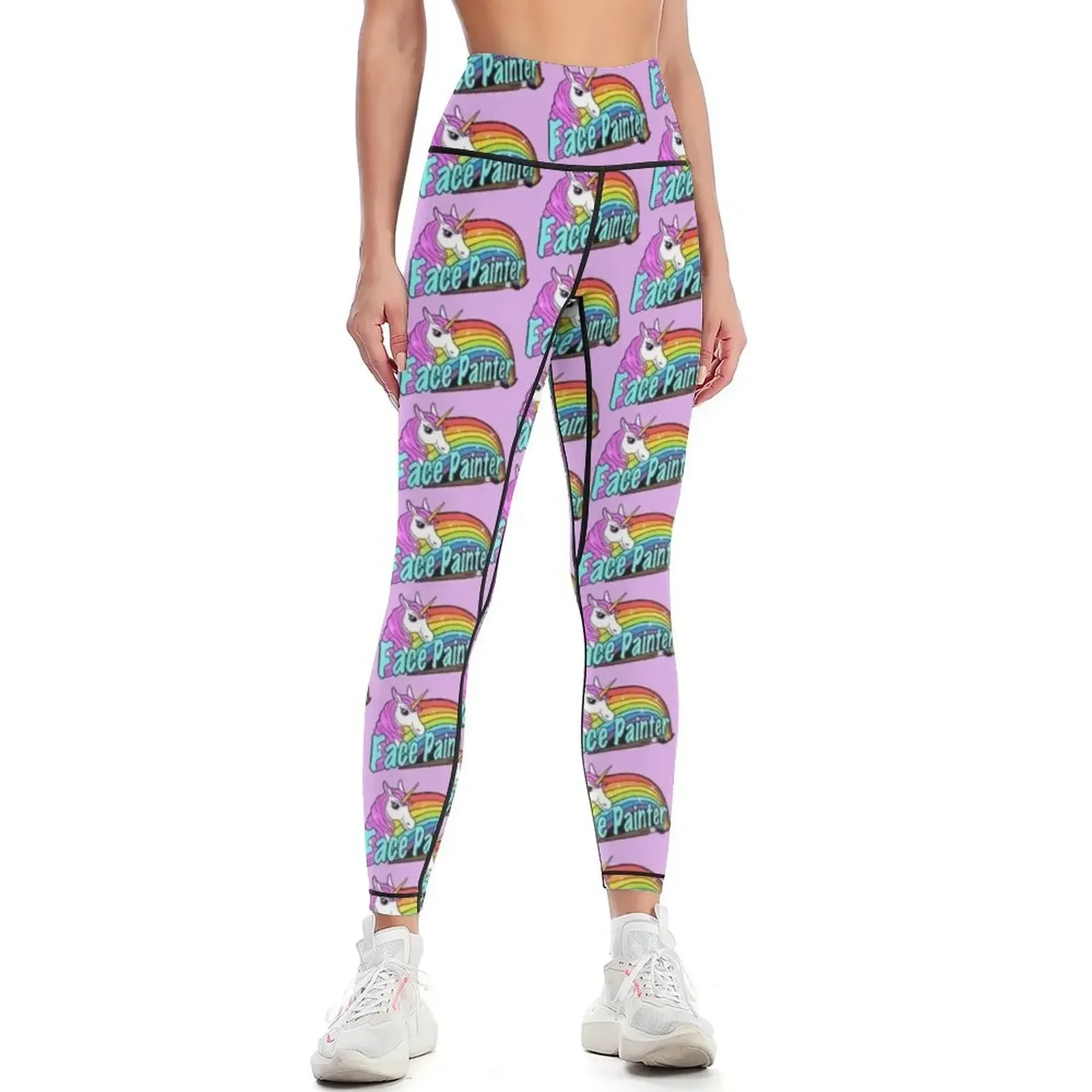 Face painter unicorn and rainbow facepainter Leggings gym top gym sportswear woman Women's fitness Sweatpants Womens Leggings
Face painter unicorn and rainbow facepainter Leggings gym top gym sportswear woman Women's fitness Sweatpants Womens Leggings