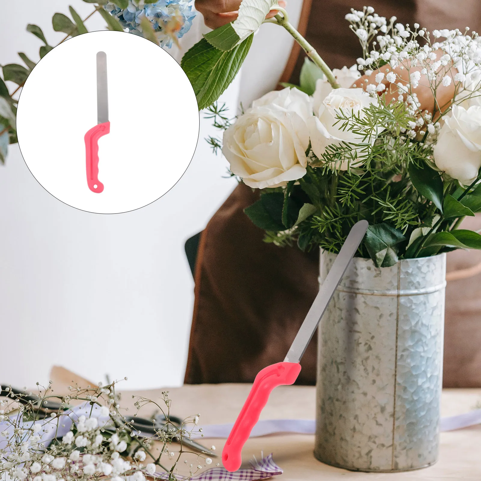 Floral Knife Stainless Steel Trowel Fresh Flowers Arranging Supplies Foam Mud Brick Tool Artificial Flower Decor
Floral Knife Stainless Steel Trowel Fresh Flowers Arranging Supplies Foam Mud Brick Tool Artificial Flower Decor