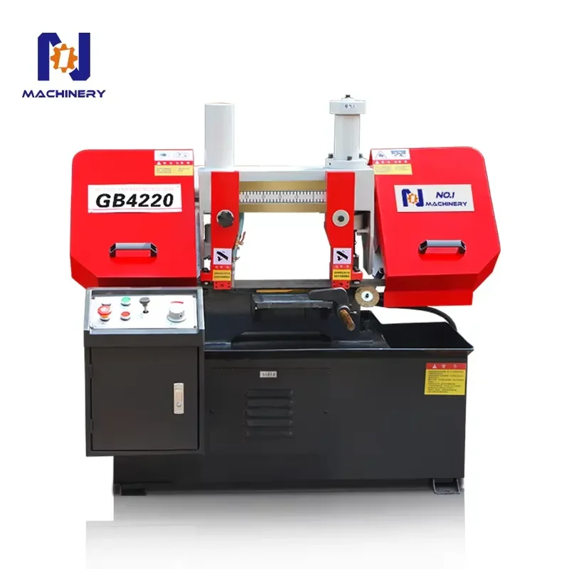 Small Metal Band Saw Machine GB4220 Hydraulic Clamping Horizontal Metal Cutting Band Saw Machine
Small Metal Band Saw Machine GB4220 Hydraulic Clamping Horizontal Metal Cutting Band Saw Machine