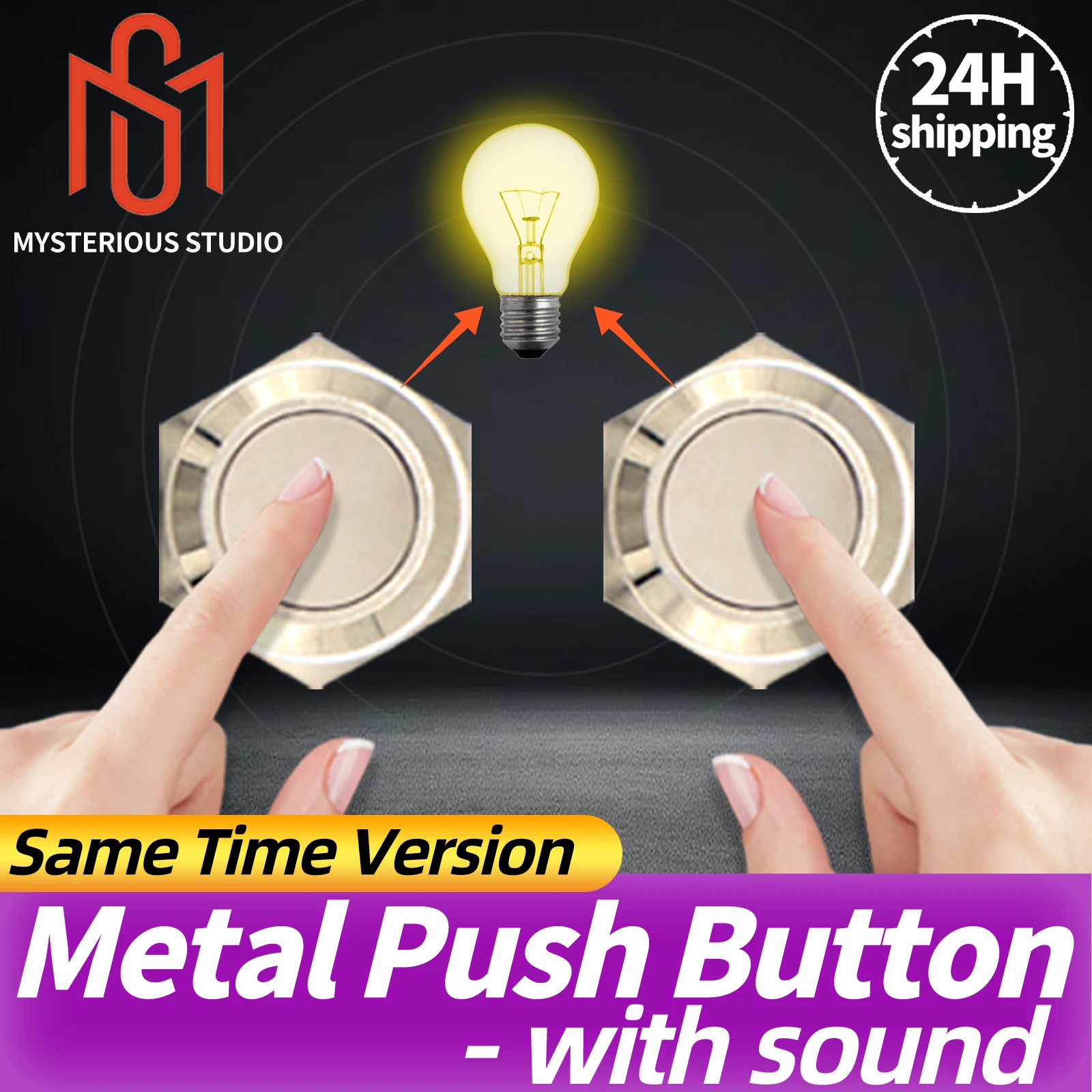 Mystery Studio Secret Escape Room Game Mechanics Props Electronic Puzzle Superb 1987 GY Metal Buttons Simultaneous Edition
Mystery Studio Secret Escape Room Game Mechanics Props Electronic Puzzle Superb 1987 GY Metal Buttons Simultaneous Edition