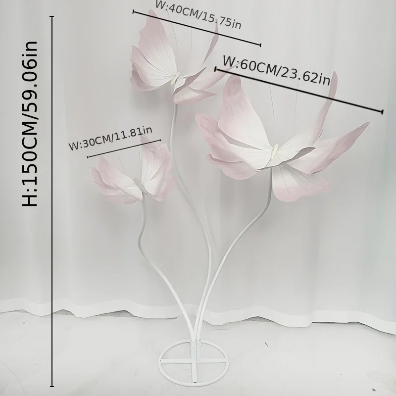 Большие 3D бумажные изделия, бабочки, цветы ручной работы, свадебный реквизит, украшения для свадебной сцены, искусственные цветы, витрина для фотографий
Большие 3D бумажные изделия, бабочки, цветы ручной работы, свадебный реквизит, украшения для свадебной сцены, искусственные цветы, витрина для фотографий