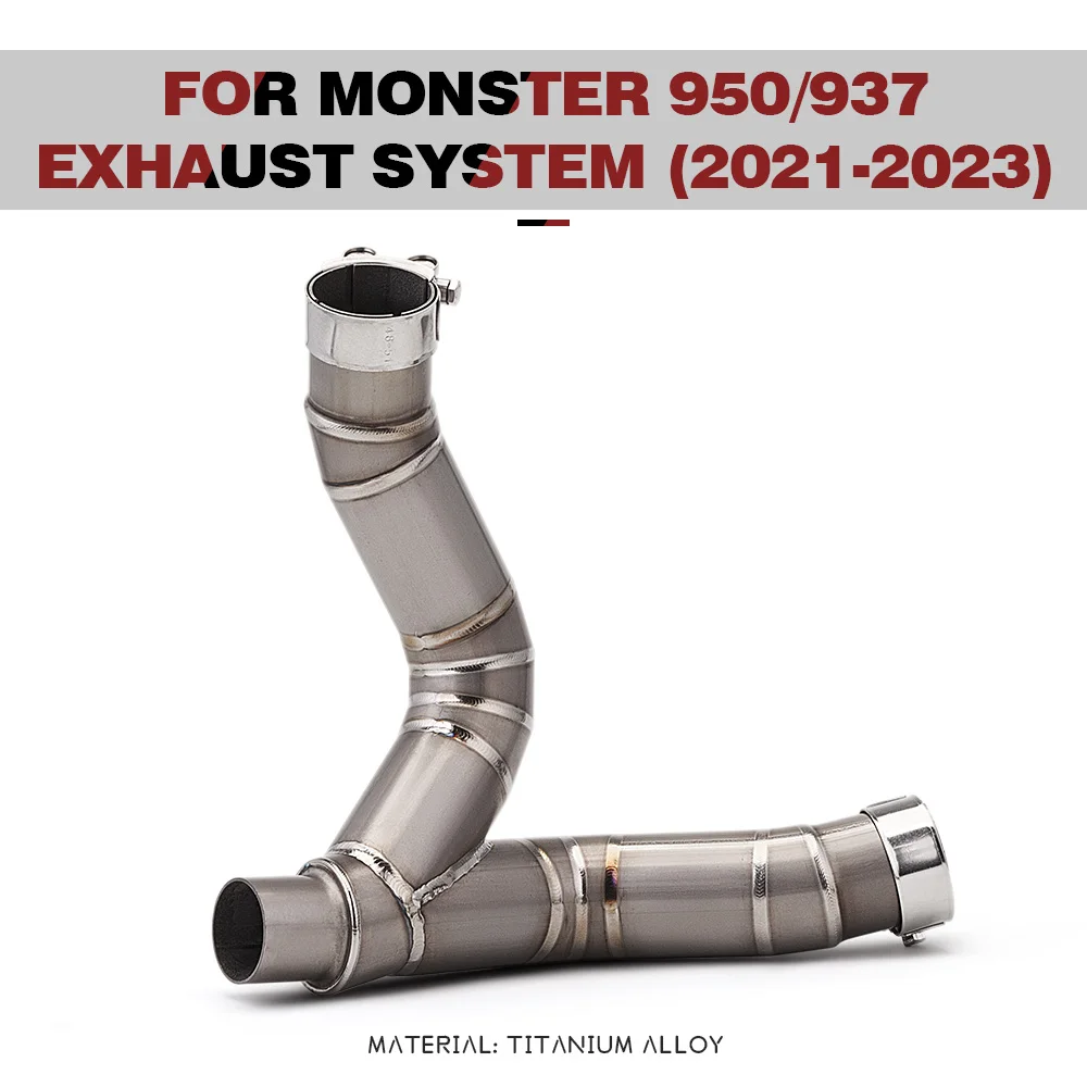For Monster 950 937 2021-2023 Motorcycle Exhaust Esacpe Moto Middle Pipe Slip In Stock Muffler Titanium Alloy
For Monster 950 937 2021-2023 Motorcycle Exhaust Esacpe Moto Middle Pipe Slip In Stock Muffler Titanium Alloy