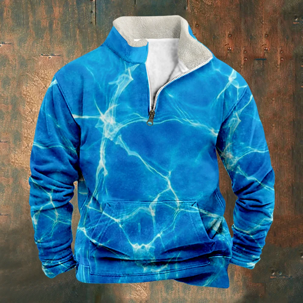 Patchwork Men's Sweatshirt Vintage Psychedelic Pattern Sweatshirts Long Sleeve Stand Collar Zipper Casual Pullovers
Patchwork Men's Sweatshirt Vintage Psychedelic Pattern Sweatshirts Long Sleeve Stand Collar Zipper Casual Pullovers