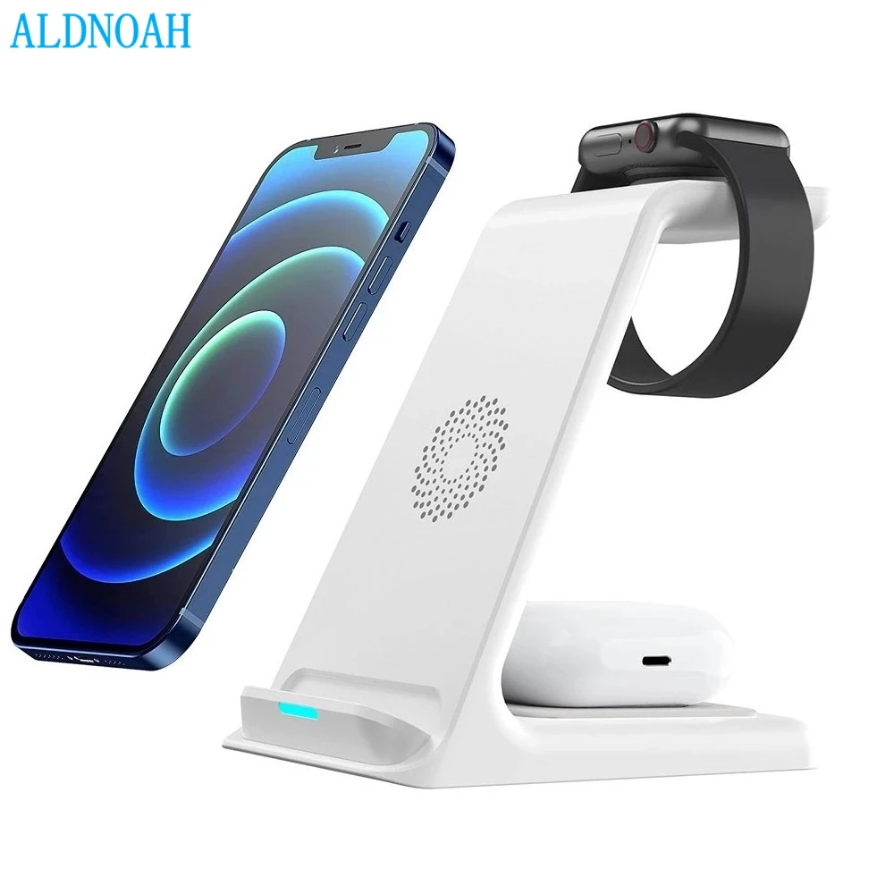 3 in 1 Fast Wireless Charger Stand for iPhone 14 13 12 11 Pro XS X 8 Apple Watch 7 6 5 4 Airpods Pro 15W For Samsung S21 S20
3 in 1 Fast Wireless Charger Stand for iPhone 14 13 12 11 Pro XS X 8 Apple Watch 7 6 5 4 Airpods Pro 15W For Samsung S21 S20