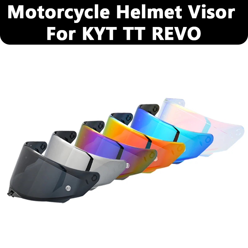 Visor for KYT TT REVO Helmet, Anti-UV Windproof Motorcycle Helmet Shield Lens Replacement Helmet Accessories Fits M-XXL Size
Visor for KYT TT REVO Helmet, Anti-UV Windproof Motorcycle Helmet Shield Lens Replacement Helmet Accessories Fits M-XXL Size