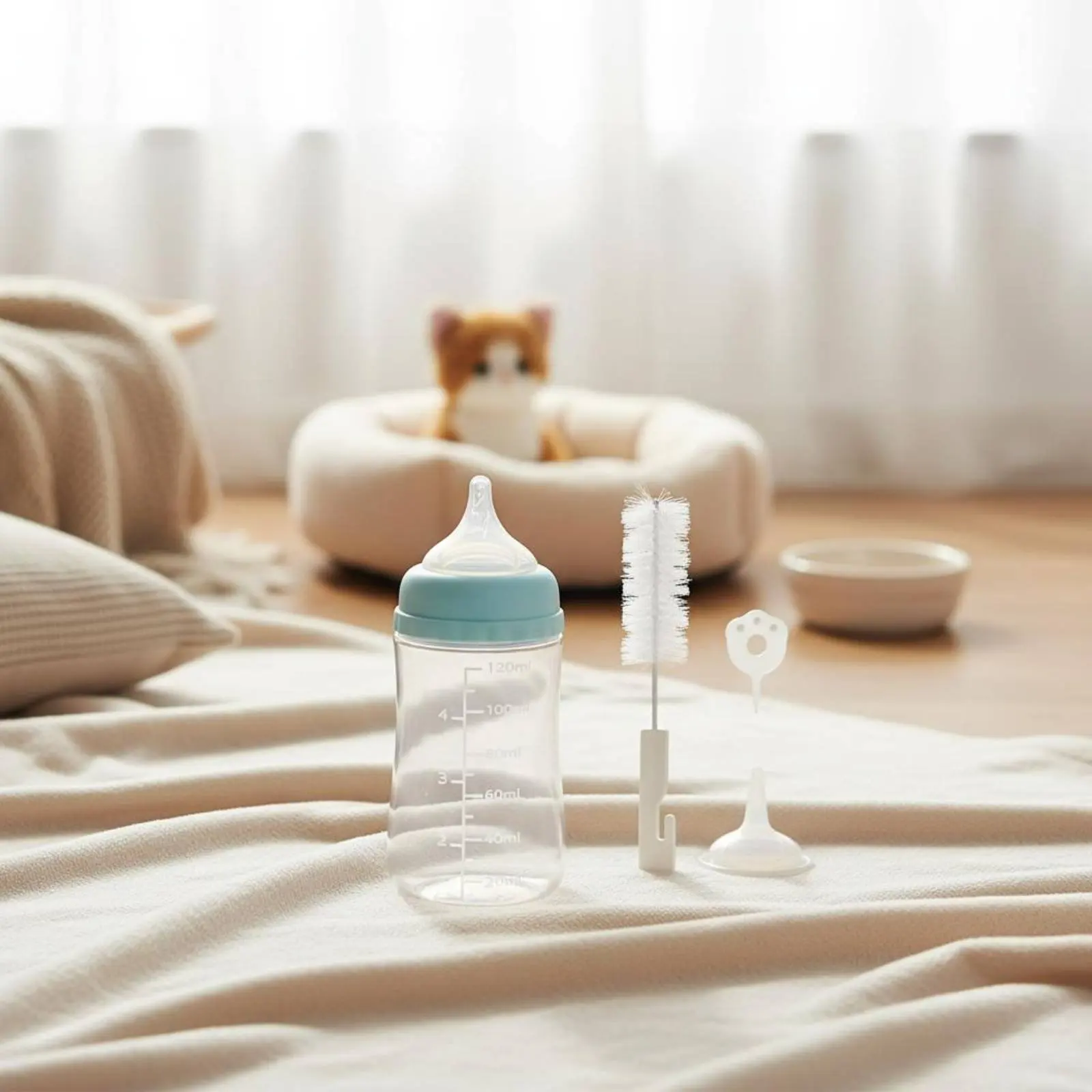 Puppy Milk Feeder Bottle Anti-Choke Kitten Feeder Bottle Silicone Feeding Nipple chewResistant Pet Care Easy to Clean
Puppy Milk Feeder Bottle Anti-Choke Kitten Feeder Bottle Silicone Feeding Nipple chewResistant Pet Care Easy to Clean