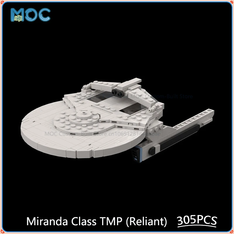 Miranda Class TMP (устойчивая) масштабная модель 1:1500, строительные блоки MOC, сделай сам, сборка кирпичей, космическая коллекция игрушек, подарки, 305 шт.
Miranda Class TMP (устойчивая) масштабная модель 1:1500, строительные блоки MOC, сделай сам, сборка кирпичей, космическая коллекция игрушек, подарки, 305 шт.