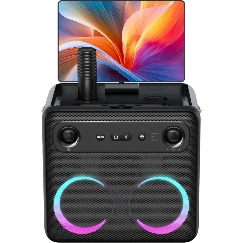 HOME.Smart Karaoke Machine for Adults - with Lyrics Display, 64GB Karaoke Tablet, 2 Wireless Mics, Professional Karaoke System,
HOME.Smart Karaoke Machine for Adults - with Lyrics Display, 64GB Karaoke Tablet, 2 Wireless Mics, Professional Karaoke System,