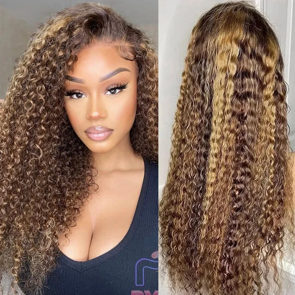 Curly Wig 4/27 Highlight 13x6 Lace Frontal Wig Human Hair 250 Density Deep Wace Lace Front Wig 13x4 Brazilian Hair Frontal Wigs
Curly Wig 4/27 Highlight 13x6 Lace Frontal Wig Human Hair 250 Density Deep Wace Lace Front Wig 13x4 Brazilian Hair Frontal Wigs