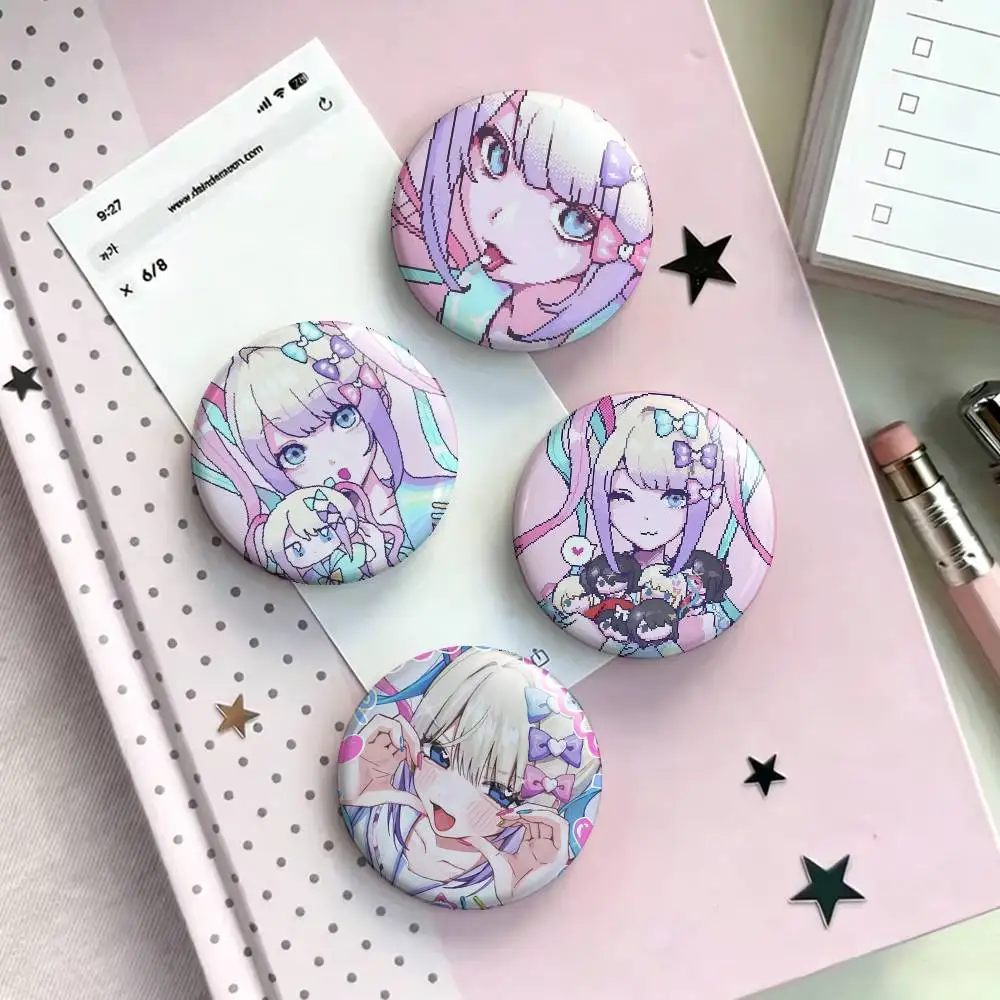 Needy Girl O-Overdose Kangel Laser Badge Applicable For Backpack Clothes Hats Decor Creative Accessories
Needy Girl O-Overdose Kangel Laser Badge Applicable For Backpack Clothes Hats Decor Creative Accessories