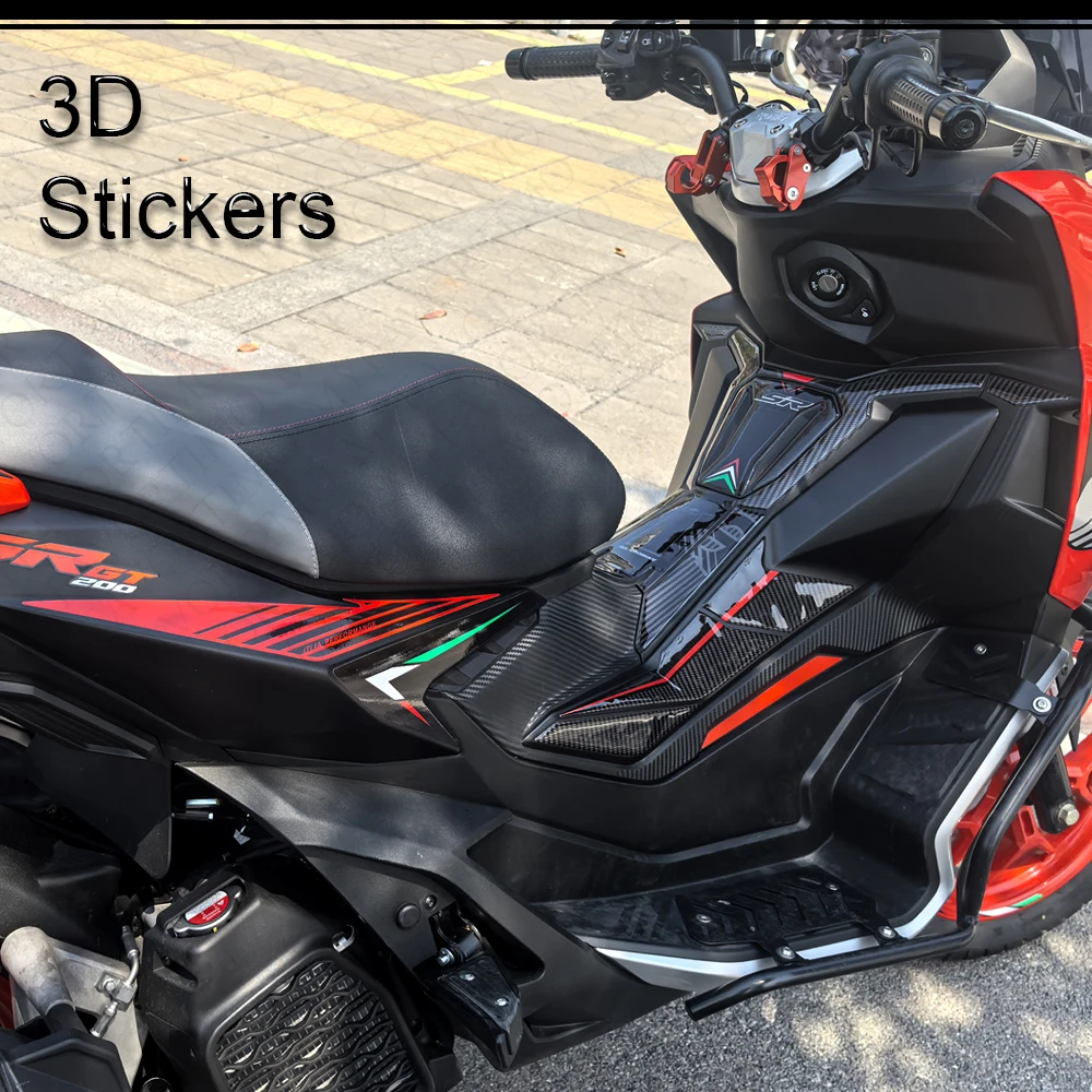 For Aprilia SR GT 125 200 Sport Replica Body Protector Fairing Shell Fender Accessories Parts 3D Decals Stickers 2025 2026
For Aprilia SR GT 125 200 Sport Replica Body Protector Fairing Shell Fender Accessories Parts 3D Decals Stickers 2025 2026