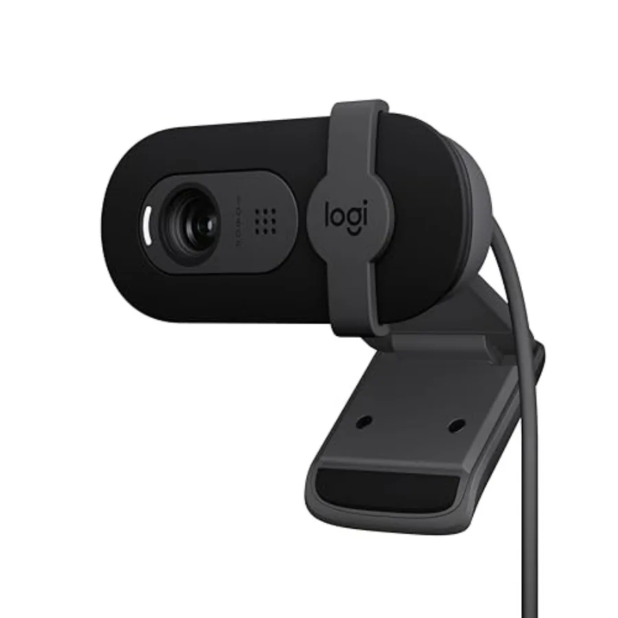 Brio 101 Full HD Webcam for Meetings, Streaming, Desktop, Laptop, PC - Built-in Mic, Shutter, Works with Zoom, Microsoft Teams,
Brio 101 Full HD Webcam for Meetings, Streaming, Desktop, Laptop, PC - Built-in Mic, Shutter, Works with Zoom, Microsoft Teams,