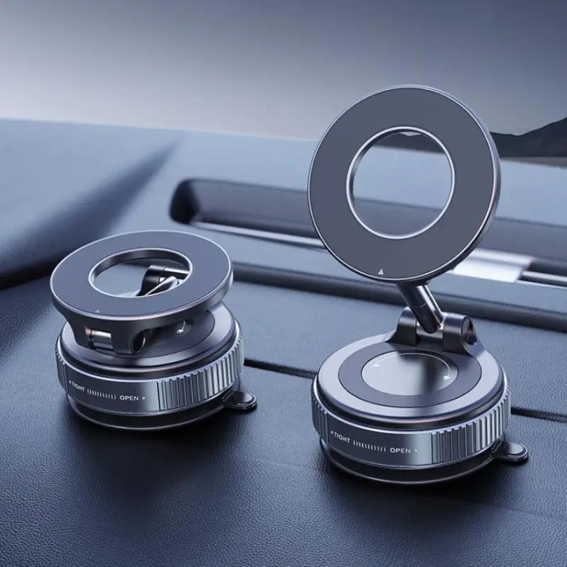 360° Rotatable Magnetic Car Phone Holder Vacuum Suction Windshield Dashboard Mount
360° Rotatable Magnetic Car Phone Holder Vacuum Suction Windshield Dashboard Mount