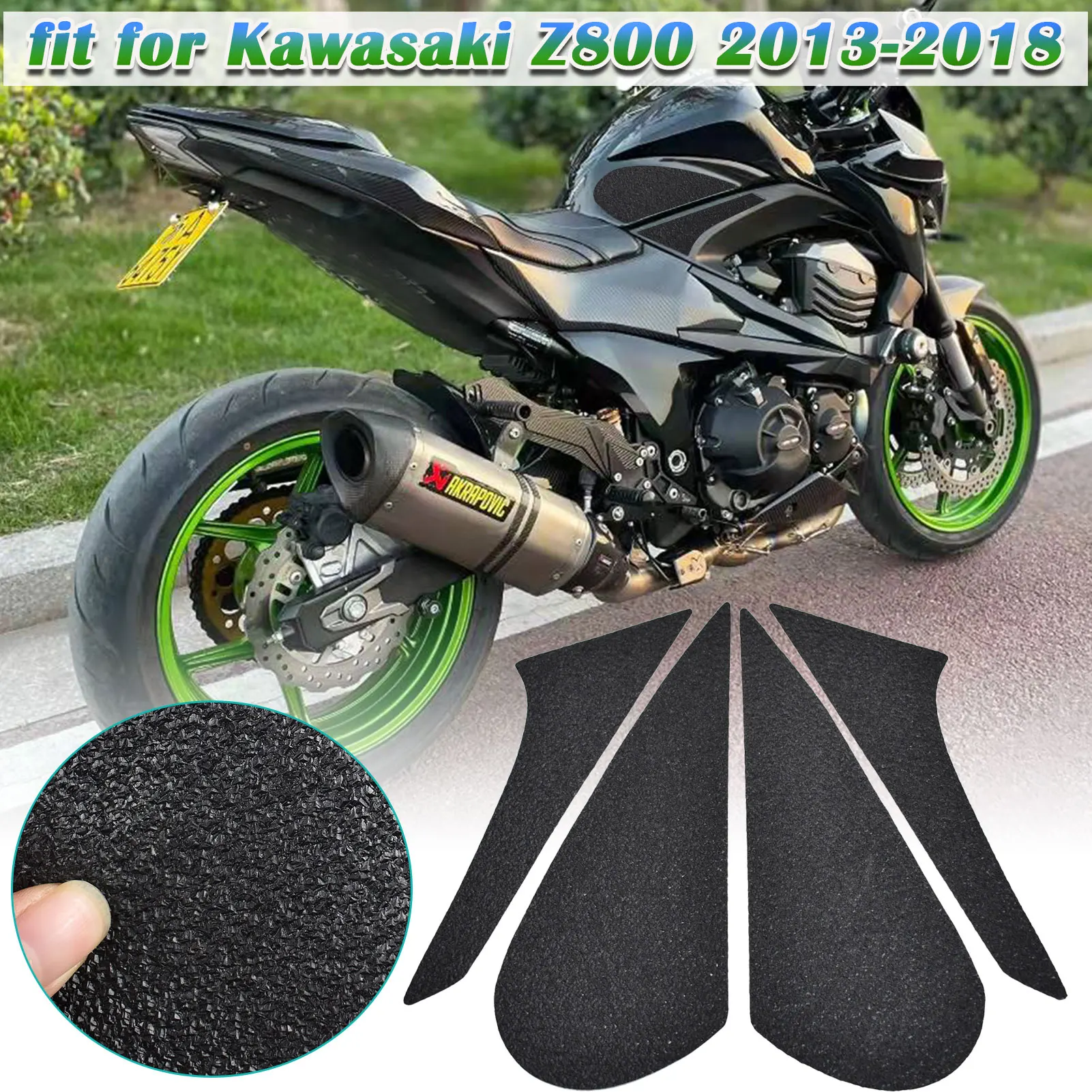 For Z800 Tank Traction Side Pad Gas Fuel Knee Grip Decal For Kawasaki Z 800 2013-2018 Motorcycle Stickers Accessories
For Z800 Tank Traction Side Pad Gas Fuel Knee Grip Decal For Kawasaki Z 800 2013-2018 Motorcycle Stickers Accessories