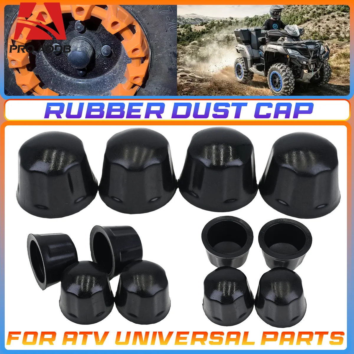TDPRO 4pcs 40mm Rubber Dust Cap Cover For Rim Wheel 110cc 125cc 250cc 300cc Minibike ATV Quad Go Kart Quad Buggy Dirt Bike
TDPRO 4pcs 40mm Rubber Dust Cap Cover For Rim Wheel 110cc 125cc 250cc 300cc Minibike ATV Quad Go Kart Quad Buggy Dirt Bike